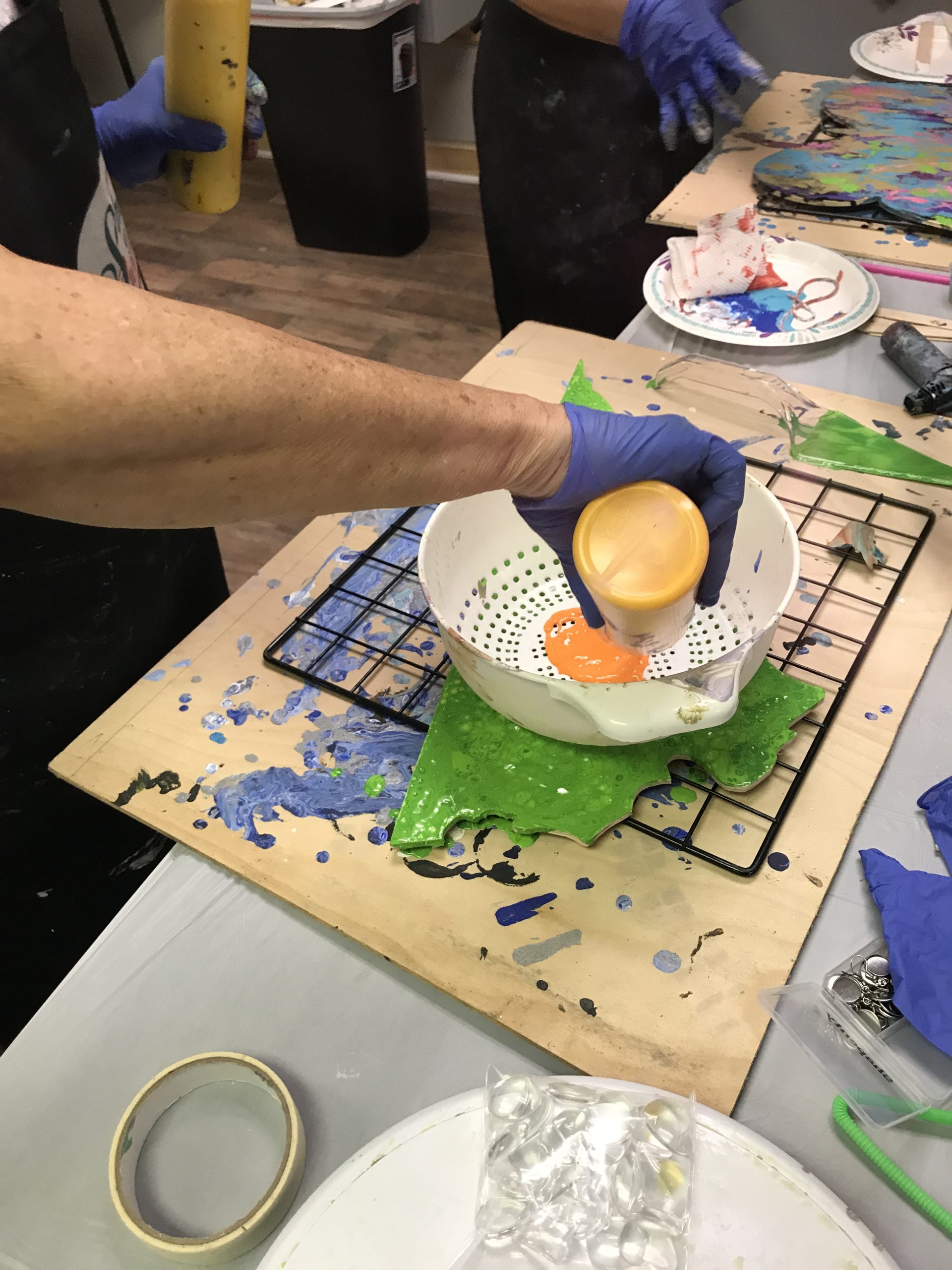 Fluid Art Class